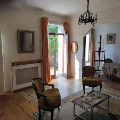 Large two-room apartment with garden