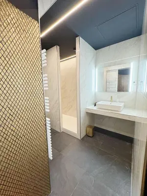 Salle de bains dans l'établissement Richelieu Charm center of Paris