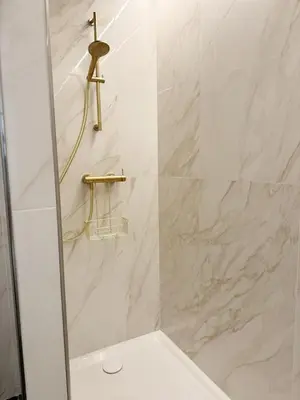 Salle de bains dans l'établissement Richelieu Charm center of Paris