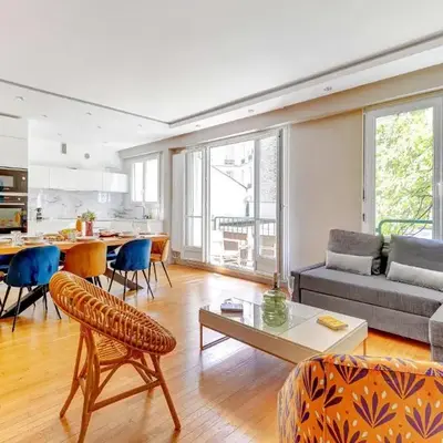 Appartement chic 82m2 6 pers Paris 16E