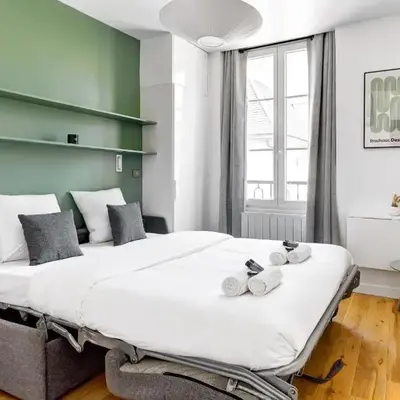 BM Rue Charlot Studio compact & chic pour 2