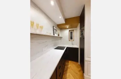 Cuisine ou kitchenette dans l'établissement Champs Élysée