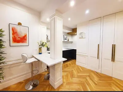 Cuisine ou kitchenette dans l'établissement Champs Élysée