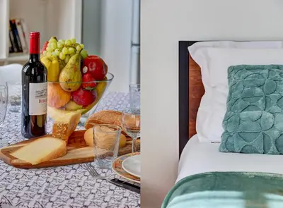 Un ou plusieurs lits dans un hébergement de l'établissement 611 Suite Precheurs - Superb apartment in Paris
