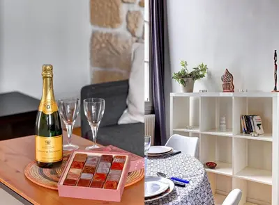 Boissons dans l'établissement 611 Suite Precheurs - Superb apartment in Paris