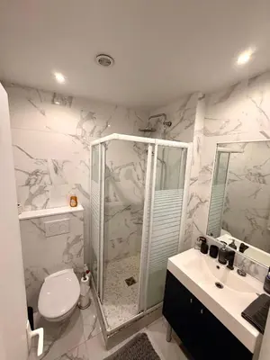 Salle de bains dans l'établissement Studio BASTILLE