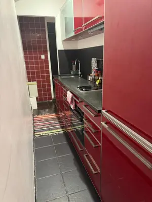 Cuisine ou kitchenette dans l'établissement mon petit Gaité