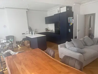 Cuisine ou kitchenette dans l'établissement Evasion chic au cœur de Paris