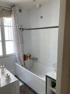 Salle de bains dans l'établissement Beau 3 pièces lumineux à 5 min de Montmartre