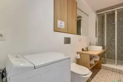 Salle de bains dans l'établissement Logement ideal - Paris Expo P. de Versailles