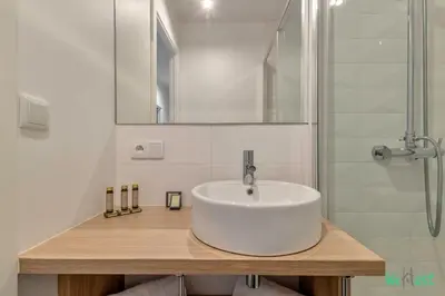 Salle de bains dans l'établissement Apt cosy pour 6 - Paris Expo P. de Versailles