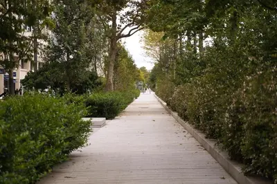 Jardin de l'établissement Beautiful Studio Metro and Paris at Your Door