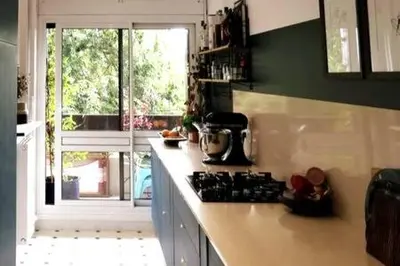 Cuisine ou kitchenette dans l'établissement Pajol - CI - Beautiful family apartment - 6 people Paris 18