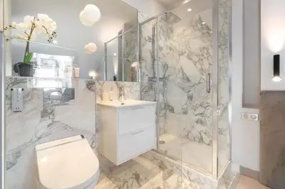 Salle de bains dans l'établissement Le Marais - Prestige apartment for 3