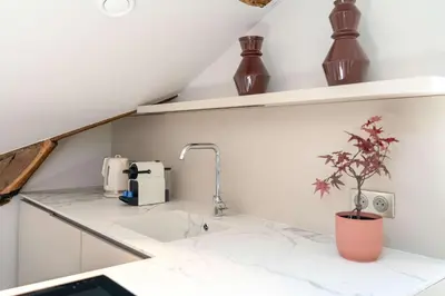 Cuisine ou kitchenette dans l'établissement Le Marais - Prestige apartment for 3