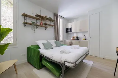 Un ou plusieurs lits dans un hébergement de l'établissement Sereners - Montmartre