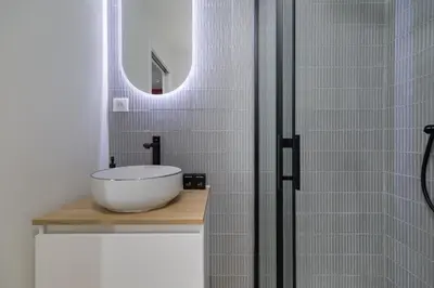 Salle de bains dans l'établissement Sereners - Montmartre