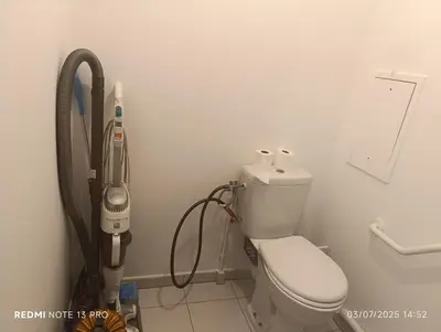 Salle de bains dans l'établissement Paris La Défense
