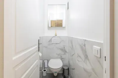 Salle de bains dans l'établissement Stunning Montmartre - Amazing View - Fully Renovated