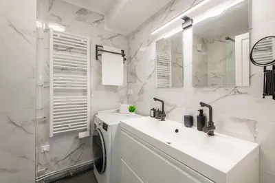 Salle de bains dans l'établissement Stunning Montmartre - Amazing View - Fully Renovated