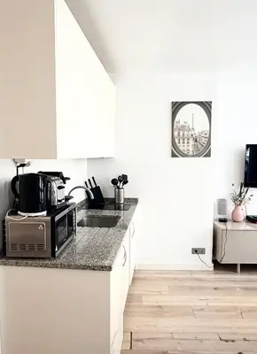 Plan de l'établissement Prime location and amazing neighborhood
