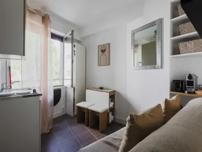 Plan de l'établissement Cosy Studio 2P Trocadéro Tour Eiffel