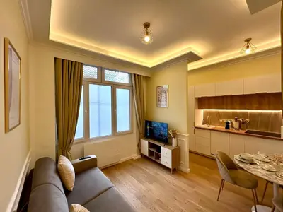 Coin salon dans l'établissement Spacious studio 4* - 31 sqm - Tour Eiffel / Parc des Expositions - 3p