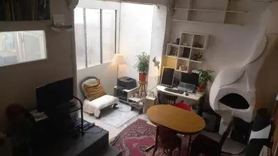 Plan de l'établissement Studio dans un atelier d'artiste