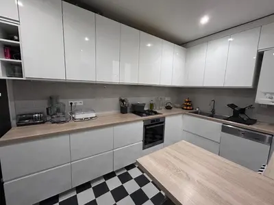Cuisine ou kitchenette dans l'établissement Superbe 120m2 17ème - 6p
