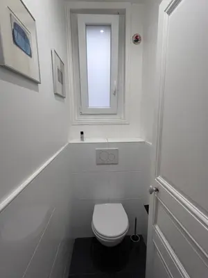 Salle de bains dans l'établissement Superbe 120m2 17ème - 6p