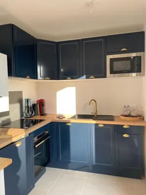 Cuisine ou kitchenette dans l'établissement Superb 3 Bedroom near to Paris with Parking