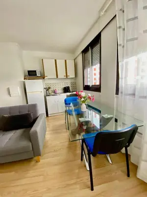 Cuisine ou kitchenette dans l'établissement Studio Leblanc Porte de Versailles