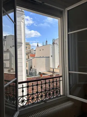 Balcon ou terrasse dans l'établissement Appartement Cœur Passy