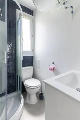 Salle de bains dans l'établissement Vignoles Nation Charming Cosy Studio