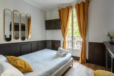 Un ou plusieurs lits dans un hébergement de l'établissement Maison 1887