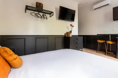 Un ou plusieurs lits dans un hébergement de l'établissement Maison 1887