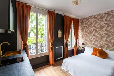Un ou plusieurs lits dans un hébergement de l'établissement Maison 1887