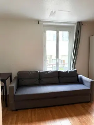 Coin salon dans l'établissement Appartement Rodier Montmartre Paris