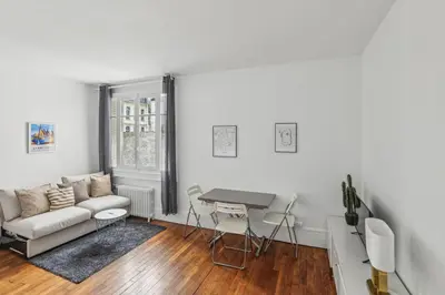Coin salon dans l'établissement Studio rue Monsieur 2FL - Invalides by B'Your Home