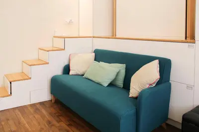 Plan de l'établissement Charming bright studio in Clichy