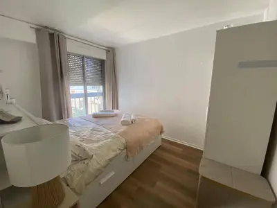 Un ou plusieurs lits dans un hébergement de l'établissement Magnifique appartement dans quartier très prisé beaugrenelle