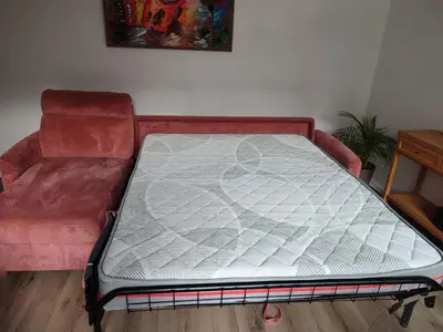 Un ou plusieurs lits dans un hébergement de l'établissement Magnifique appartement dans quartier très prisé beaugrenelle