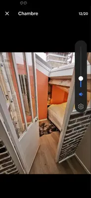 Plan de l'établissement Studio Courbevoie gare La Défense tout équipé !
