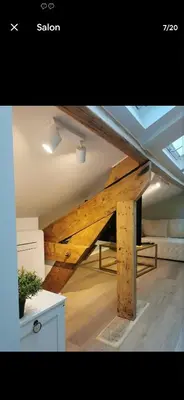 Plan de l'établissement Studio Courbevoie gare La Défense tout équipé !