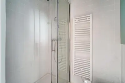 Salle de bains dans l'établissement Cozy studio - fully equipped