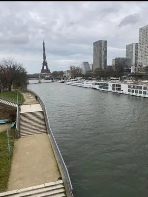 Vue sur la rivière ou le fleuve situé(e) à proximité de l'appartement