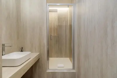 Salle de bains dans l'établissement Splendid apartment with AC in Champs Élysées for 4PAX