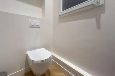 Salle de bains dans l'établissement Splendid apartment with AC in Champs Élysées for 4PAX