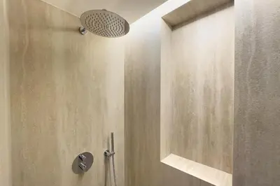Salle de bains dans l'établissement Splendid apartment with AC in Champs Élysées for 4PAX