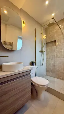 Salle de bains dans l'établissement New Apprt 2 Rooms Tour Eiffel